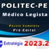 POLITEC PE Medico Legista Pacote Completo 2023 imagem do produto 1