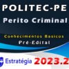 POLITEC PE Perito Criminal Pacote Conhecimentos Basicos imagem do produto 1