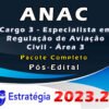 ANAC Cargo 3 Especialista em Regulacao de Aviacao Civil Area 3 IMAGEM DE PRODUTO
