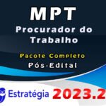  MPT - Ministério Público do Trabalho (Procurador) Estrategia 2023 (Pós-Edital)