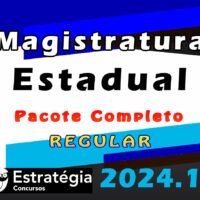 Magistratura Estadual 2024 estrategia imagem de produto