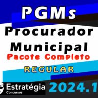 PGMs Procurador Municipal Pacote Teorico 2024 imagem de produto