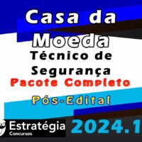curso Casa da Moeda Tecnico de Seguranca 2024 imagme de produto