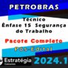 curso PETROBRAS Tecnico Enfase 15 Seguranca do Trabalho imagem de produto
