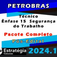 curso PETROBRAS Tecnico Enfase 15 Seguranca do Trabalho imagem de produto