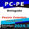 cursoPC PE Delegado Pacote Teorico 2024 Pos Edital imagem dep roduto