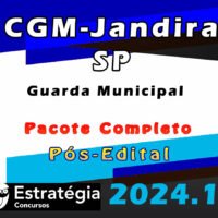 CGM Jandira SP Guarda Municipal Pacote 2024 Pos Edital curso