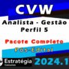 CVM Analista Gestao Perfil 5 Pacote 2024 IMAGEM DE PRODUTO