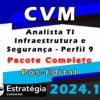 CVM Analista TI Infraestrutura e Seguranca Perfil 9 IMAGEM DE PRODUTO