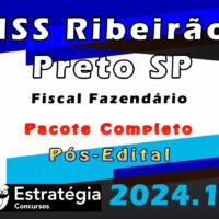 ISS Ribeirao Preto SP fiscal fazendario curso 2024 pos edital