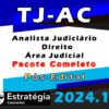 TJ AC Analista Judiciario – Direito – Area Judicial Pos Edital – Estrategia 2024