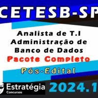cetesb sp Analista de Tecnologia da Informacao Administracao de Banco de Dados magem de produto