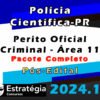 curso Policia Cientifica PR Perito Oficial Criminal Area 11 Pacote Pos Edital