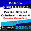 curso Policia Cientifica PR Perito Oficial Criminal Area 4 Pacote Pos Edital