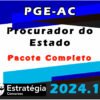 PGE AC Procurador do Estado Pacote Teorico 2024 CURSO