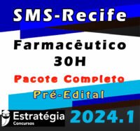 SMS Recife Farmaceutico 30H 2024 curso