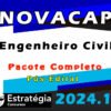 NOVACAP Engenheiro Civil curso 2024 pos edital
