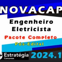NOVACAP Engenheiro Eletricista curso 2024 pos edital