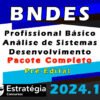 BNDES Profissional Basico Analise de Sistemas desenvolvimento 2024 curso