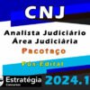 CNJ Analista Judiciario Area Judiciaria curso 2024