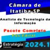 Camara de Itatiba SP Analista de Tecnologia da Informacao Pacote – Estrategia 2024 Pos Edital curso
