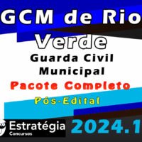 Gcm rio verdeGuarda Civil Municipal 2024 curso