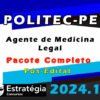 POLITEC PE Agente de Medicina Legal Pacote 2024 curso