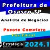 Prefeitura de Osasco SP Analista de Negocios Pacote 2024 Pos Edital curso