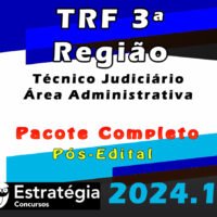 Trf 3 Tecnico Judiciario – Area 2024 curso