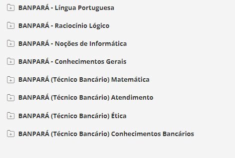 BANPARÁ (Técnico Bancário) Pacote
