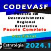 CODEVASF Analista em Desenvolvimento Regional Estatistica CURSO 2024