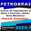 PETROBRas Tecnico de Suprimento de Bens e Servicos Junior Area Mecanica CURSO 2024