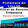 Prefeitura de Lins SP Fiscal da Receita Tributaria curso 2024 Pos Edital