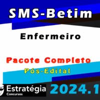 SMS Betim Enfermeiro curso 2024