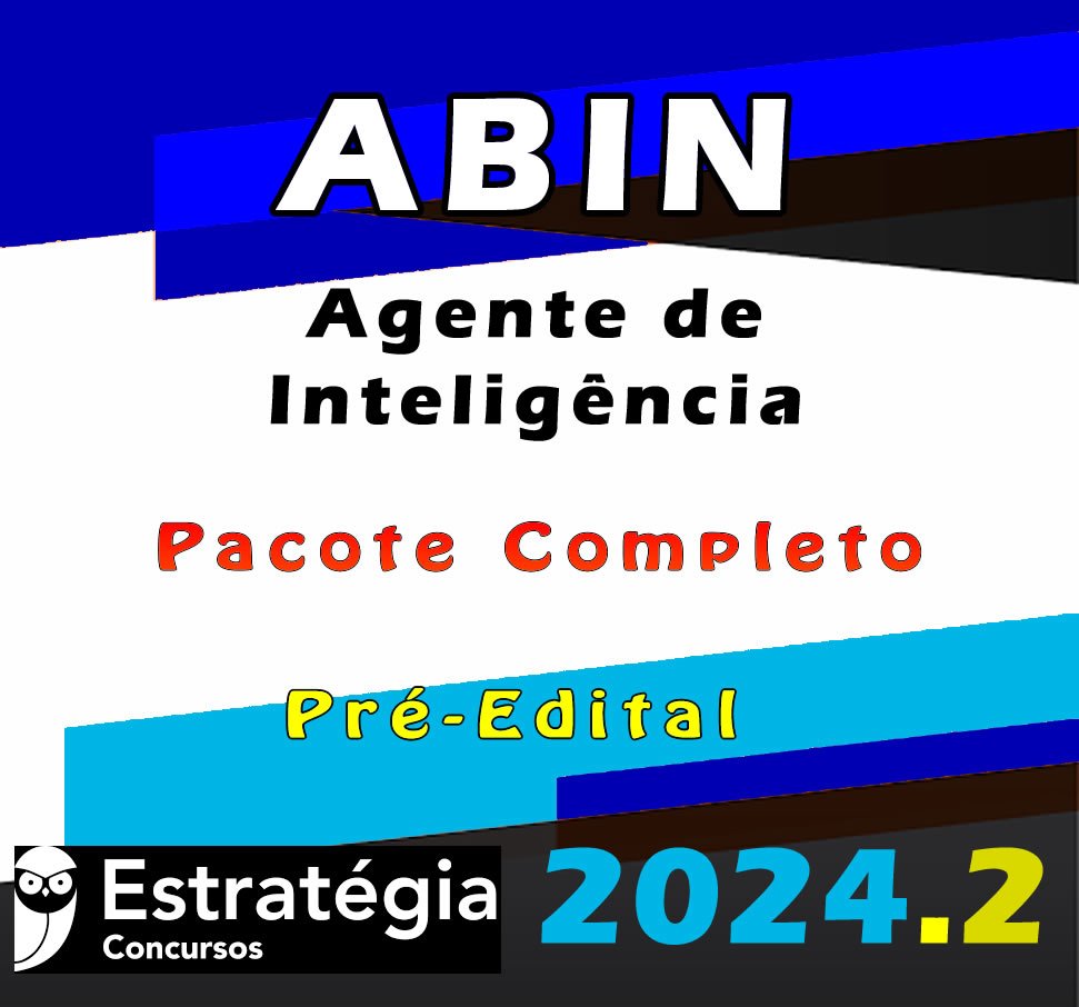 ABIN Agente de Inteligencia Estrategia 2024 cursop