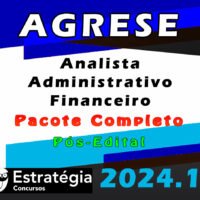 AGRESE Analista Administrativo Financeiro curso 2024