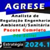 AGRESE Analista de Regulacao Engenharia Ambiental Sanitaria curso 2024