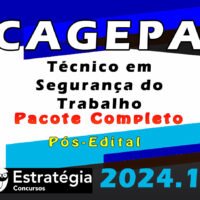 CAGEPA Tecnico em Seguranca do Trabalho CURSO 2024