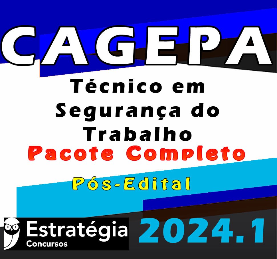 CAGEPA Tecnico em Seguranca do Trabalho CURSO 2024