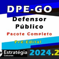 DPE GO Defensor Publico CURSO 2024