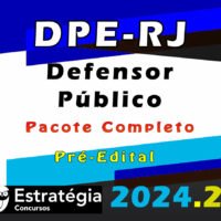 DPE RJ Defensor Publico CURSO 2024