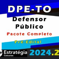 DPE TO Defensor Publico CURSO 2024