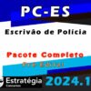 PC ES Escrivao de Policia curso 2024
