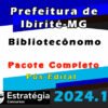 Prefeitura de Ibirite MG Biblioteconomo curso 2024