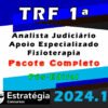 TRF 1a Regiao Analista Judiciario Apoio Especializado Fisioterapia curso 2024