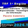 TRF 1a Regiao Analista Judiciario Apoio Especializado Tecnologia da Informacao curso 2024