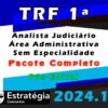 TRF 1a Regiao Analista Judiciario Area Administrativa Sem Especialidade curso 2024