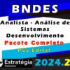 BNDES Analista Analise de Sistemas Desenvolvimento CURSO 2024