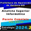 Prefeitura de Aparecida de Goiania GO Analista Superior Informatica curso 2024 Pos Edital
