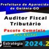 Prefeitura de Aparecida de Goiania GO Auditor Fiscal Tributario curso 2024 Pos Edital